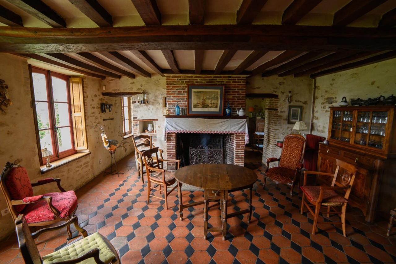 La Genevraie Chambre D'Hotes La Ferme Du Pre-Martin מראה חיצוני תמונה